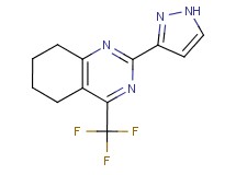 2-(1H-pyrazol-3-yl)-4-(trifluoromethyl)-5,6,7,8-tetrahydroquinazoline