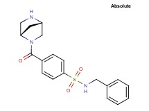 N-benzyl-4-[(1S,4S)-2,5-diazabicyclo[2.2.1]hept-2-ylcarbonyl]benzenesulfonamide hydrochloride