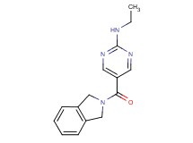 5-(1,3-dihydro-2H-isoindol-2-ylcarbonyl)-N-ethyl-2-pyrimidinamine