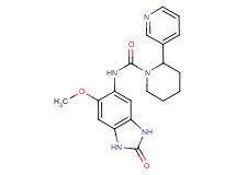 N-(6-methoxy-2-oxo-2,3-dihydro-1H-benzimidazol-5-yl)-2-pyridin-3-ylpiperidine-1-carboxamide