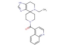 5-ethyl-1'-(quinolin-4-ylcarbonyl)-1,5,6,7-tetrahydrospiro[imidazo[4,5-c]pyridine-4,4'-piperidine]