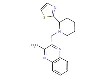 2-methyl-3-{[2-(1,3-thiazol-2-yl)piperidin-1-yl]methyl}quinoxaline