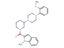 2-({3-[4-(2-methoxyphenyl)-1-piperazinyl]-1-piperidinyl}carbonyl)-1-methyl-1H-indole