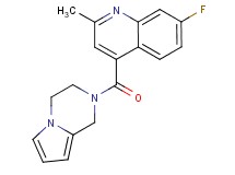 4-(3,4-dihydropyrrolo[1,2-a]pyrazin-2(1H)-ylcarbonyl)-7-fluoro-2-methylquinoline