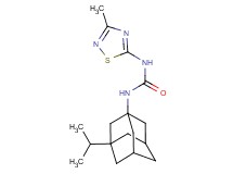 N-(3-isopropyl-1-adamantyl)-N'-(3-methyl-1,2,4-thiadiazol-5-yl)urea
