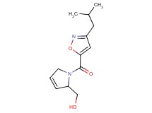 {1-[(3-isobutyl-5-isoxazolyl)carbonyl]-2,5-dihydro-1H-pyrrol-2-yl}methanol