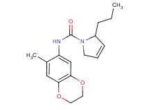 N-(7-methyl-2,3-dihydro-1,4-benzodioxin-6-yl)-2-propyl-2,5-dihydro-1H-pyrrole-1-carboxamide