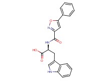 N-[(5-phenyl-3-isoxazolyl)carbonyl]-L-tryptophan