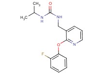 N-{[2-(2-fluorophenoxy)-3-pyridinyl]methyl}-N'-isopropylurea
