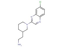 2-[1-(7-chloro-2-quinoxalinyl)-3-piperidinyl]ethanamine