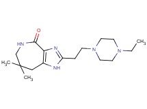 2-[2-(4-ethylpiperazin-1-yl)ethyl]-7,7-dimethyl-5,6,7,8-tetrahydroimidazo[4,5-c]azepin-4(1H)-one