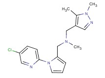 1-[1-(5-chloropyridin-2-yl)-1H-pyrrol-2-yl]-N-[(1,5-dimethyl-1H-pyrazol-4-yl)methyl]-N-methylmethanamine