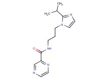 N-[3-(2-isopropyl-1H-imidazol-1-yl)propyl]pyrazine-2-carboxamide