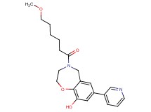 4-(6-methoxyhexanoyl)-7-pyridin-3-yl-2,3,4,5-tetrahydro-1,4-benzoxazepin-9-ol
