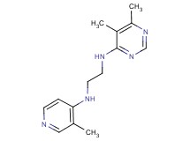(5,6-dimethylpyrimidin-4-yl){2-[(3-methylpyridin-4-yl)amino]ethyl}amine
