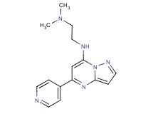N,N-dimethyl-N'-[5-(4-pyridinyl)pyrazolo[1,5-a]pyrimidin-7-yl]-1,2-ethanediamine