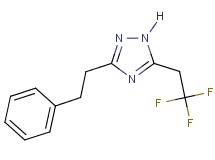 3-(2-phenylethyl)-5-(2,2,2-trifluoroethyl)-1H-1,2,4-triazole