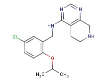 N-(5-chloro-2-isopropoxybenzyl)-5,6,7,8-tetrahydropyrido[3,4-d]pyrimidin-4-amine