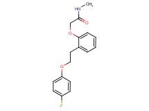 2-{2-[2-(4-fluorophenoxy)ethyl]phenoxy}-N-methylacetamide