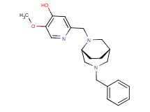 2-{[(1S*,5R*)-3-benzyl-3,6-diazabicyclo[3.2.2]non-6-yl]methyl}-5-methoxypyridin-4-ol