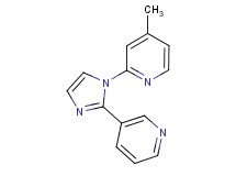 4-methyl-2-(2-pyridin-3-yl-1H-imidazol-1-yl)pyridine