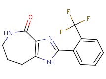 2-[2-(trifluoromethyl)phenyl]-5,6,7,8-tetrahydroimidazo[4,5-c]azepin-4(1H)-one