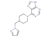 6-[4-(1H-pyrazol-1-ylmethyl)-1-piperidinyl]-9H-purine