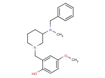 2-({3-[benzyl(methyl)amino]-1-piperidinyl}methyl)-4-methoxyphenol
