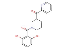 [1-(2,6-dihydroxybenzoyl)piperidin-3-yl](pyridin-2-yl)methanone