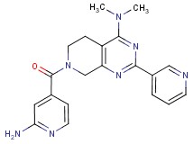 7-(2-aminoisonicotinoyl)-N,N-dimethyl-2-pyridin-3-yl-5,6,7,8-tetrahydropyrido[3,4-d]pyrimidin-4-amine
