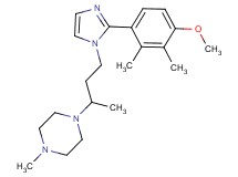 1-{3-[2-(4-methoxy-2,3-dimethylphenyl)-1H-imidazol-1-yl]-1-methylpropyl}-4-methylpiperazine