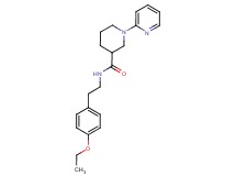 N-[2-(4-ethoxyphenyl)ethyl]-1-pyridin-2-ylpiperidine-3-carboxamide