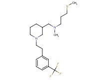 N-methyl-3-(methylthio)-N-[(1-{2-[3-(trifluoromethyl)phenyl]ethyl}-3-piperidinyl)methyl]-1-propanamine
