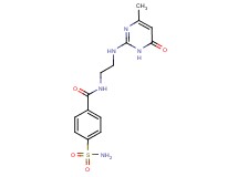 4-(aminosulfonyl)-N-{2-[(4-methyl-6-oxo-1,6-dihydropyrimidin-2-yl)amino]ethyl}benzamide