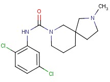 N-(2,5-dichlorophenyl)-2-methyl-2,7-diazaspiro[4.5]decane-7-carboxamide