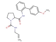 N~1~-allyl-N~2~-(4'-methoxy-2-biphenylyl)-1,2-pyrrolidinedicarboxamide