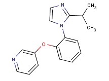 3-[2-(2-isopropyl-1H-imidazol-1-yl)phenoxy]pyridine