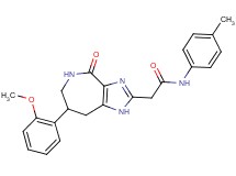 2-[7-(2-methoxyphenyl)-4-oxo-1,4,5,6,7,8-hexahydroimidazo[4,5-c]azepin-2-yl]-N-(4-methylphenyl)acetamide