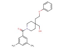 [1-(3,5-dimethylbenzoyl)-4-(2-phenoxyethyl)piperidin-4-yl]methanol