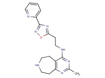 2-methyl-N-{2-[3-(2-pyridinyl)-1,2,4-oxadiazol-5-yl]ethyl}-6,7,8,9-tetrahydro-5H-pyrimido[4,5-d]azepin-4-amine dihydrochloride
