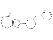 2-(1-benzylpiperidin-3-yl)-5,6,7,8-tetrahydroimidazo[4,5-c]azepin-4(1H)-one