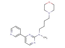 N-methyl-N-[4-(4-morpholinyl)butyl]-4-(3-pyridinyl)-2-pyrimidinamine