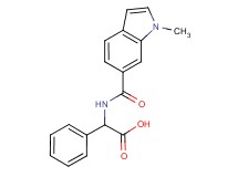 {[(1-methyl-1H-indol-6-yl)carbonyl]amino}(phenyl)acetic acid