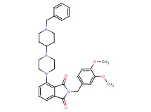 4-[4-(1-benzyl-4-piperidinyl)-1-piperazinyl]-2-(3,4-dimethoxybenzyl)-1H-isoindole-1,3(2H)-dione
