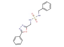 N-benzyl-N'-[(5-phenyl-1,3,4-oxadiazol-2-yl)methyl]sulfamide