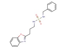 N-[3-(1,3-benzoxazol-2-yl)propyl]-N'-benzylsulfamide