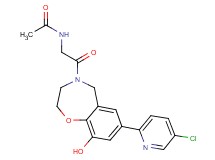 N-{2-[7-(5-chloropyridin-2-yl)-9-hydroxy-2,3-dihydro-1,4-benzoxazepin-4(5H)-yl]-2-oxoethyl}acetamide