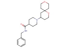 N-benzyl-1-(1,9-dioxaspiro[5.5]undec-4-yl)piperidine-4-carboxamide