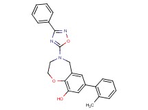 7-(2-methylphenyl)-4-(3-phenyl-1,2,4-oxadiazol-5-yl)-2,3,4,5-tetrahydro-1,4-benzoxazepin-9-ol