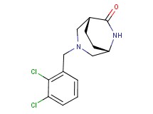 (1R*,5S*)-3-(2,3-dichlorobenzyl)-3,6-diazabicyclo[3.2.2]nonan-7-one